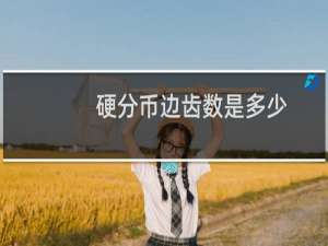 硬分币边齿数是多少