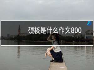 硬核是什么作文800字（硬核是什么梗）