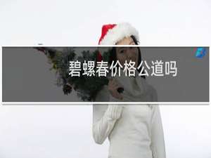 碧螺春价格公道吗
