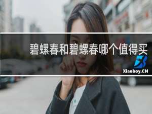 碧螺春和碧螺春哪个值得买