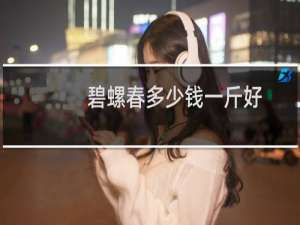 碧螺春多少钱一斤好