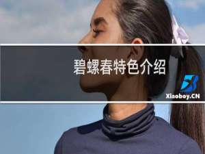 碧螺春特色介绍