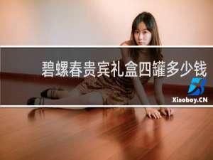 碧螺春贵宾礼盒四罐多少钱