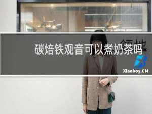 碳焙铁观音可以煮奶茶吗