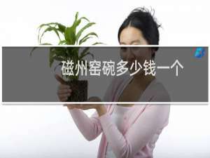 磁州窑碗多少钱一个