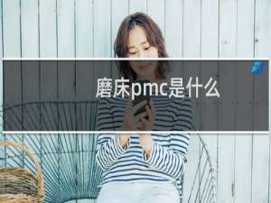 磨床pmc是什么