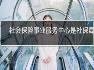 社会保险事业服务中心是社保局吗