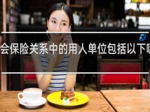 社会保险关系中的用人单位包括以下哪些类型