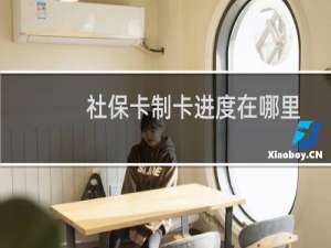 社保卡制卡进度在哪里查询（社保卡制卡进度查询）