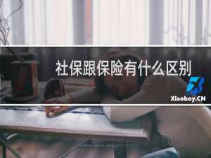 社保跟保险有什么区别