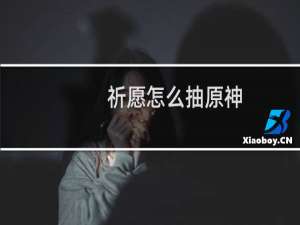 祈愿怎么抽原神