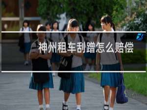 神州租车刮蹭怎么赔偿