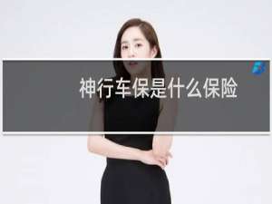 神行车保是什么保险