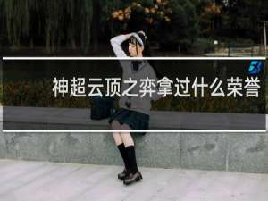 神超云顶之弈拿过什么荣誉