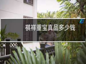 祺祥重宝真品多少钱
