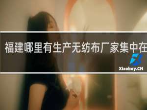 福建哪里有生产无纺布厂家集中在哪里