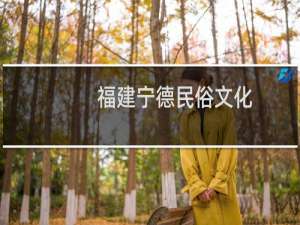 福建宁德民俗文化（福建省宁德民俗文化）