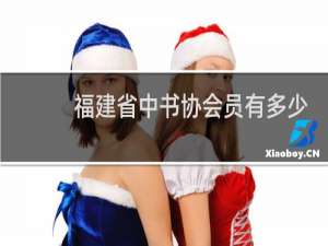 福建省中书协会员有多少