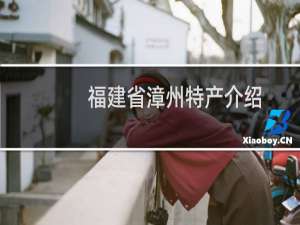 福建省漳州特产介绍（福建省漳州特产列表）