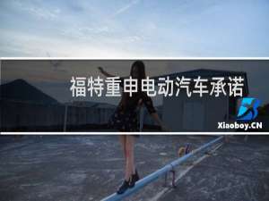 福特重申电动汽车承诺收入和利润攀升