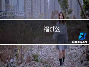 福cf么