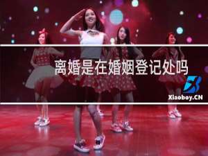 离婚是在婚姻登记处吗