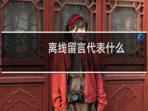 离线留言代表什么（离线留言歌词）