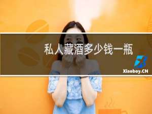 私人藏酒多少钱一瓶