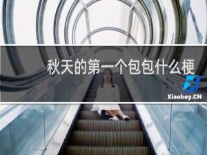 秋天的第一个包包什么梗