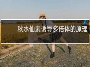 秋水仙素诱导多倍体的原理