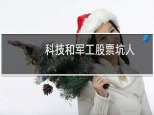 科技和军工股票坑人