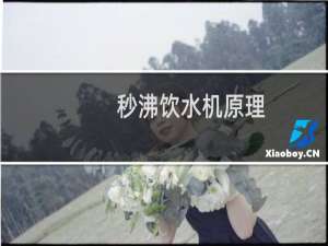 秒沸饮水机原理