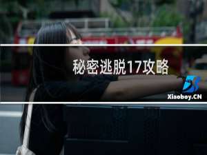 秘密逃脱17攻略