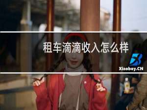 租车滴滴收入怎么样