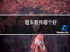租车软件哪个好