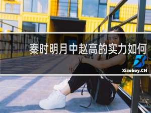 秦时明月中赵高的实力如何