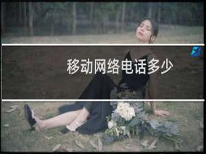 移动网络电话多少