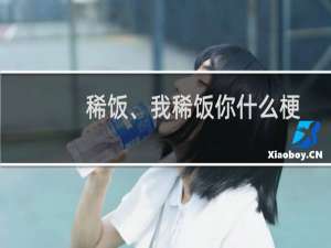 稀饭、我稀饭你什么梗