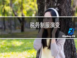 税务制服演变
