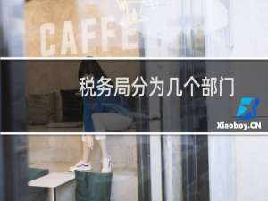 税务局分为几个部门