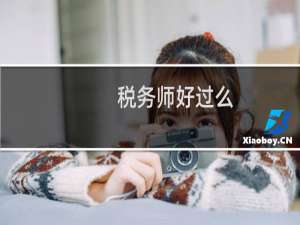 税务师好过么