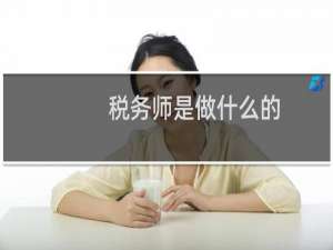 税务师是做什么的