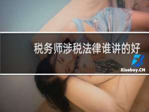 税务师涉税法律谁讲的好