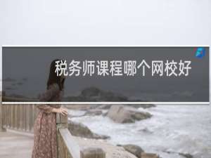 税务师课程哪个网校好