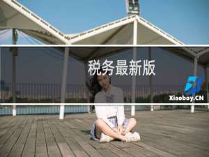 税务最新版