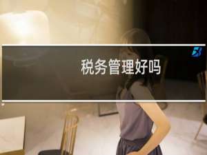 税务管理好吗