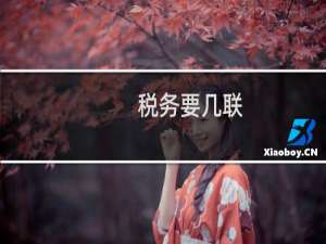 税务要几联
