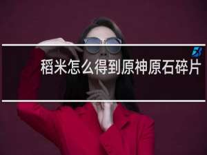 稻米怎么得到原神原石碎片