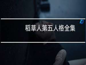 稻草人第五人格全集