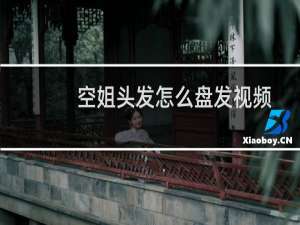 空姐头发怎么盘发视频
